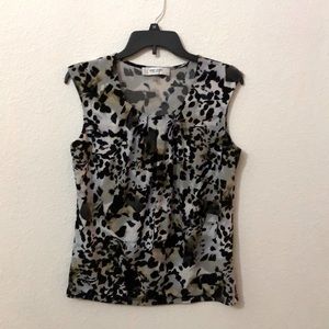 Jones studio separates sleeveless blouse